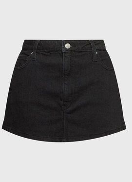 Calvin Klein Jeans Džínsová sukňa J20J220468 Čierna Regular Fit