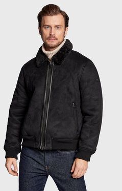DKNY Prechodná bunda DX9MS846 Čierna Regular Fit