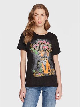 Guess Tričko W3RI02 K9SN1 Sivá Regular Fit