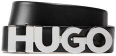 Hugo Dámsky opasok Zula Belt 3.5cm 50470629 Čierna