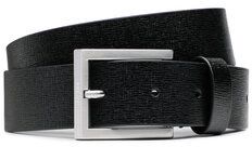 Guess Pánsky opasok Certosa Saffiano Belts BM7659 LEA35 Čierna