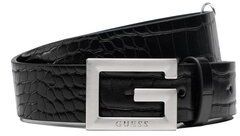 Guess Pánsky opasok Adjustable Belt BM7665 VIN35 Čierna