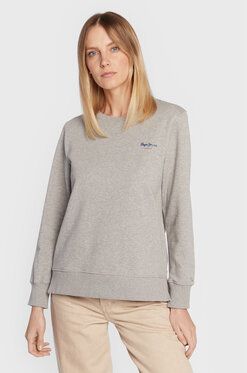 Pepe Jeans Mikina Calista PL581189 Sivá Regular Fit