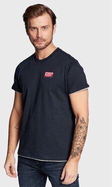 Pepe Jeans Tričko Sutton PM508504 Tmavomodrá Regular Fit