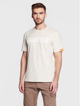 Guess Tričko Z3RI05 J1314 Béžová Regular Fit