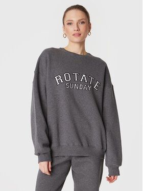 ROTATE Mikina Iris Crewneck RT2033 Sivá Oversize