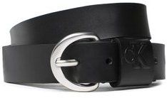 Calvin Klein Dámsky opasok Classic Double Loop Belt 30mm K60K610362 Čierna