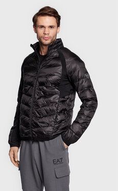 EA7 Emporio Armani Vatovaná bunda 6LPB45 PNQ9Z 1200 Čierna Regular Fit