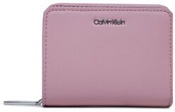 Calvin Klein Malá dámska peňaženka Ck Must Z/A Wallet W/Flap Md K60K607432 Ružová