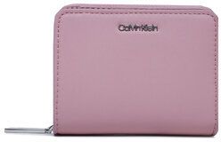 Calvin Klein Malá dámska peňaženka Ck Must Z/A Wallet W/Flap Md K60K607432 Ružová