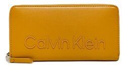 Calvin Klein Veľká dámska peňaženka Ck Set Za Wallet Lg K60K610263 Žltá