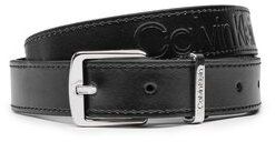 Calvin Klein Dámsky opasok Ck Must Metal Loop Belt Em8 25Mm K60K609986 Čierna