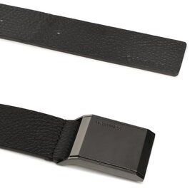 Calvin Klein Pánsky opasok Beveled Plaque Pb 35Mm K50K510219 Čierna