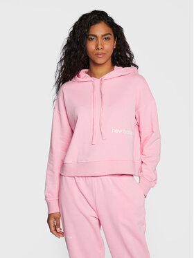 New Balance Mikina Essentials WT23512 Ružová Relaxed Fit