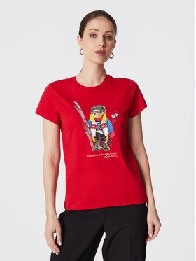 Polo Ralph Lauren Tričko 211882281001 Červená Regular Fit