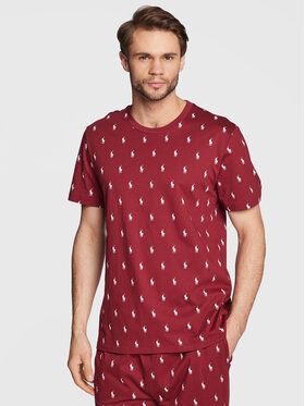 Polo Ralph Lauren Tričko 714830281011 Bordová Regular Fit