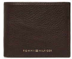 Tommy Hilfiger Malá pánska peňaženka Th Premium Mini Cc Wallet AM0AM10606 Hnedá