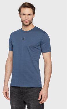 Calvin Klein Jeans Tričko Monogram J30J322466 Modrá Regular Fit