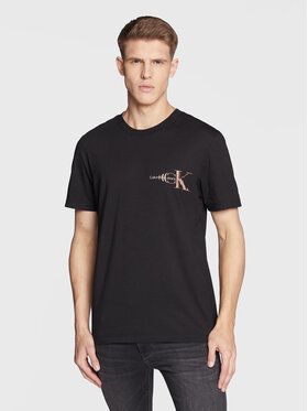 Calvin Klein Jeans Tričko J30J322632 Čierna Regular Fit