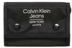 Calvin Klein Jeans Veľká pánska peňaženka Sport Essentials Vel Wallet Est K50K510146 Čierna