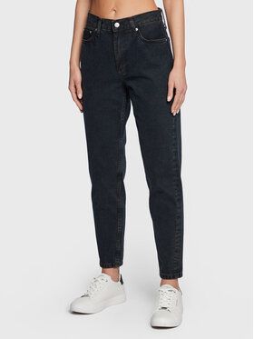 Calvin Klein Jeans Džínsy J20J220203 Čierna Mom Fit