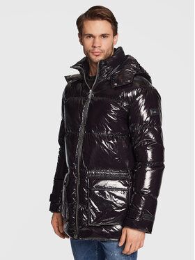 KARL LAGERFELD Vatovaná bunda 505041 524547 Čierna Regular Fit
