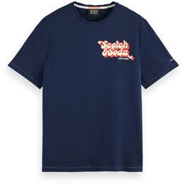 Scotch & Soda Tričko 169075 Tmavomodrá Regular Fit