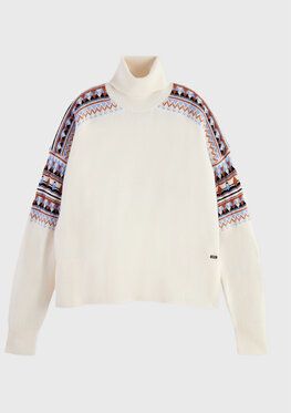 Scotch & Soda Rolák 169424 Écru Relaxed Fit