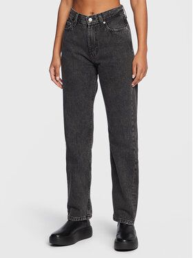 Calvin Klein Jeans Džínsy J20J220207 Sivá Straight Fit