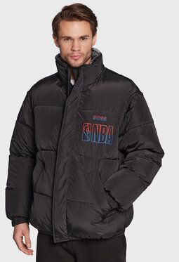 Boss Vatovaná bunda NBA Ceban1 50479285 Čierna Oversize