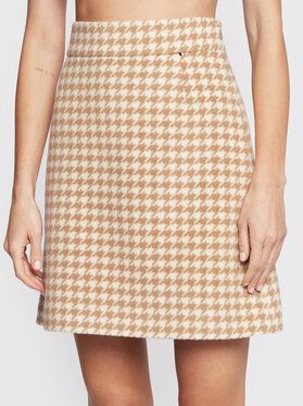 Boss Mini sukňa Vatwea 50481831 Béžová Regular Fit
