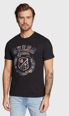 Guess Tričko M3RI03 I3Z14 Čierna Slim Fit