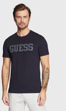 Guess Tričko M3RI05 J1314 Tmavomodrá Slim Fit