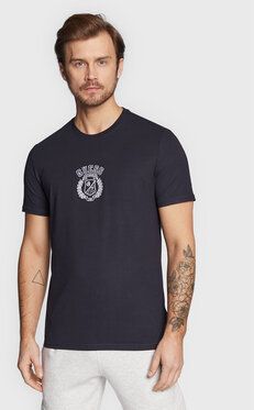 Guess Tričko M3RI19 J1314 Tmavomodrá Slim Fit