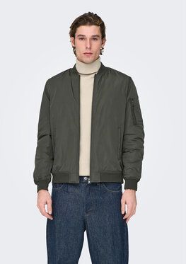 Only & Sons Bundy bomber Joshua 22023287 Kaki Regular Fit