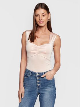 Guess Top W3RP43 K4JZ0 Ružová Slim Fit