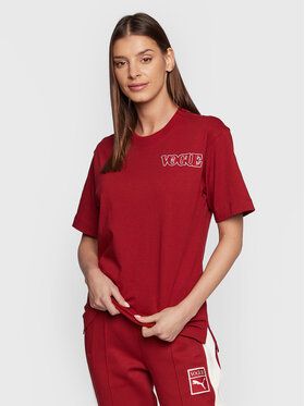 Puma Tričko VOGUE 536690 Červená Loose Fit