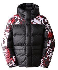 The North Face Vatovaná bunda Printed Hmlyn NF0A5J1J Čierna Regular Fit