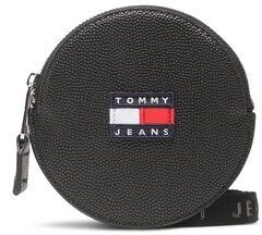 Tommy Jeans Peňaženka na mince Tjw Heritage Ball Hanging Coin AW0AW14573 Čierna