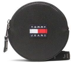 Tommy Jeans Peňaženka na mince Tjw Heritage Ball Hanging Coin AW0AW14573 Čierna