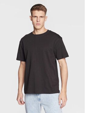 Solid Tričko Danton 21107307 Čierna Boxy Fit