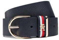 Tommy Hilfiger Dámsky opasok Th Timeless 3.5 Corp AW0AW14248 Tmavomodrá