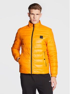 Boss Vatovaná bunda Oden 50470898 Oranžová Regular Fit