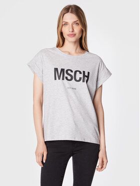 Moss Copenhagen Tričko Alva 16708 Sivá Boxy Fit