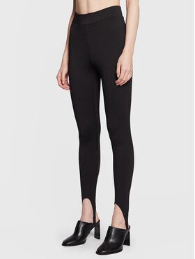 Gina Tricot Legíny Shiv 17814 Čierna Slim Fit