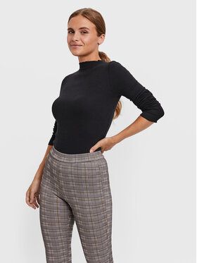 Vero Moda Blúzka Vio 10259206 Čierna Slim Fit