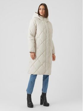 Vero Moda Vatovaná bunda Adelaloa 10267606 Béžová Regular Fit