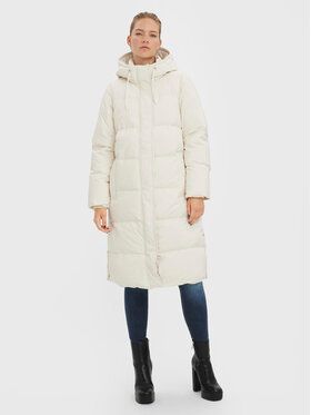 Vero Moda Vatovaná bunda Ericaholly 10251595 Écru Regular Fit