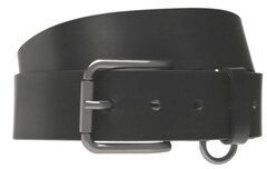 Calvin Klein Jeans Pánsky opasok Round Classic Belt 40mm K50K510157 Čierna