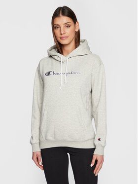 Champion Mikina 115477 Sivá Regular Fit